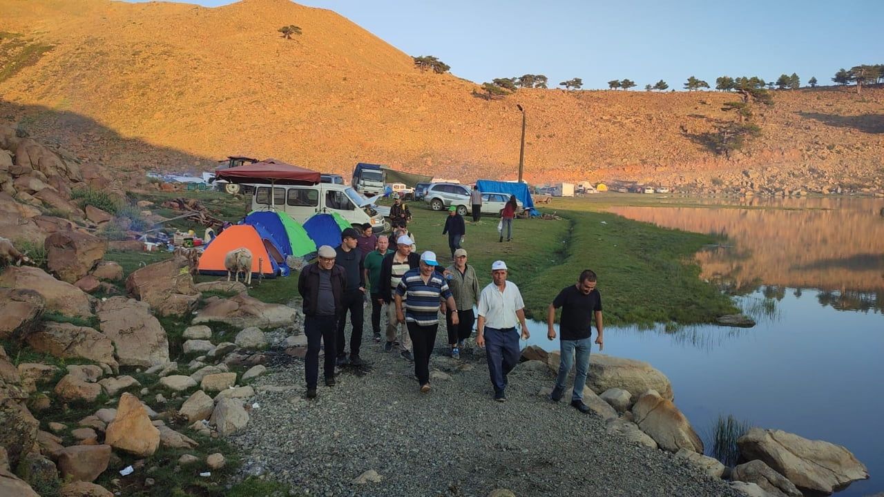 Sandıras zirvesinde yörüklerin 7 asırlık eren dede geleneği sürdü