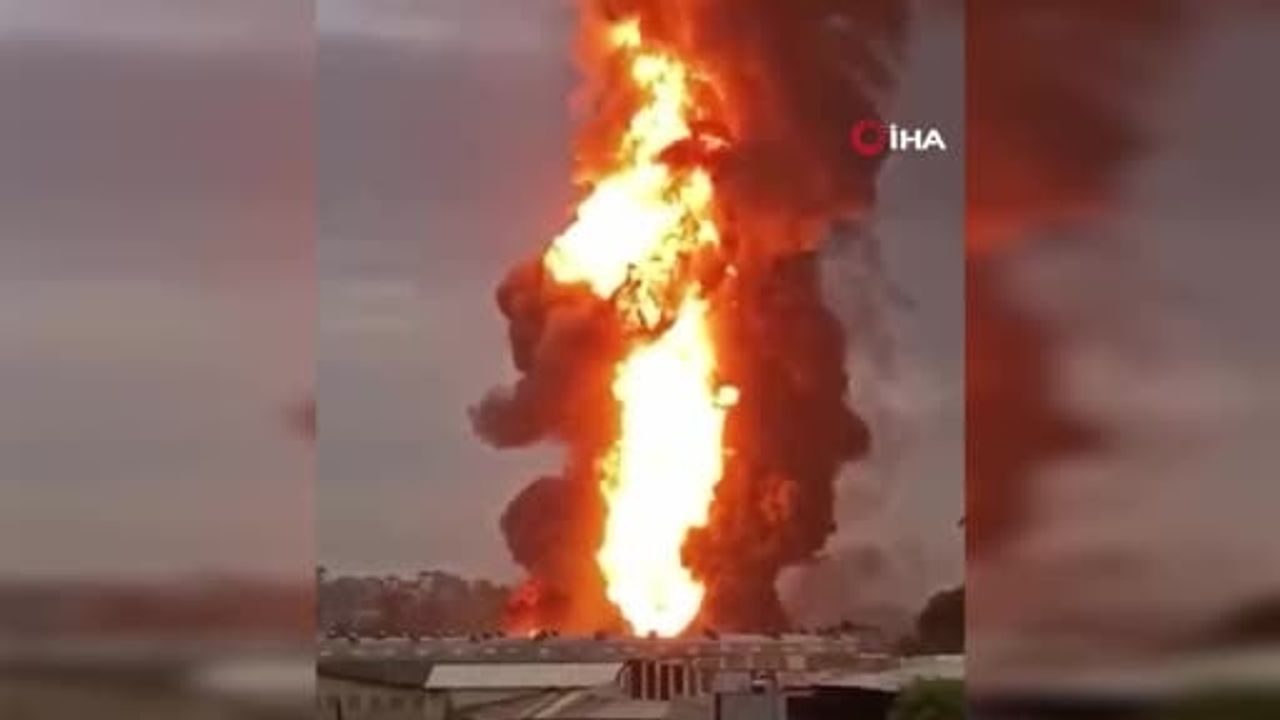 Sao Paulo'da solvent tesisinde art arda patlamalar: 150 kişi tahliye edildi