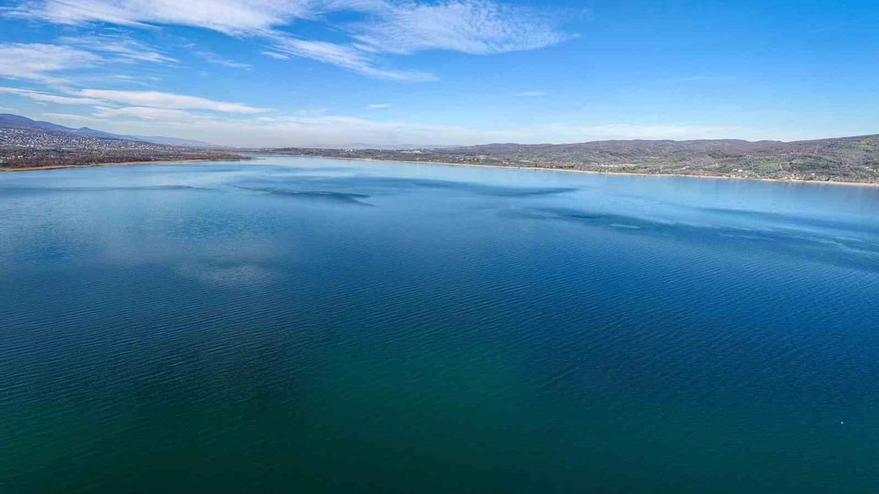 Sapanca Gölü'ne alternatif kaynak ve tasarrufla 11 santimetre artış sağlandı