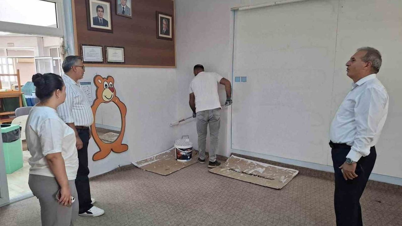 Sarıgöl'de okullar yeni döneme kapsamlı hazırlıkla giriyor