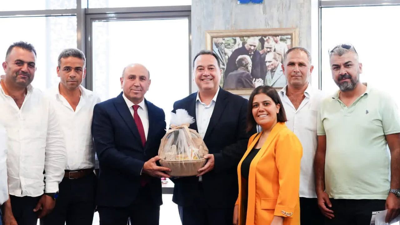 Sarıgöl muhtarları Manisa Büyükşehir'de taleplerini iletti
