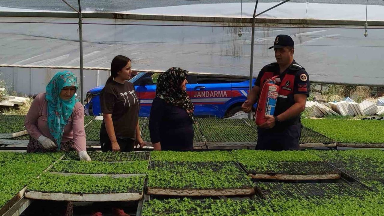 Sera sahiplerine jandarmadan yangın ve dolandırıcılık uyarısı