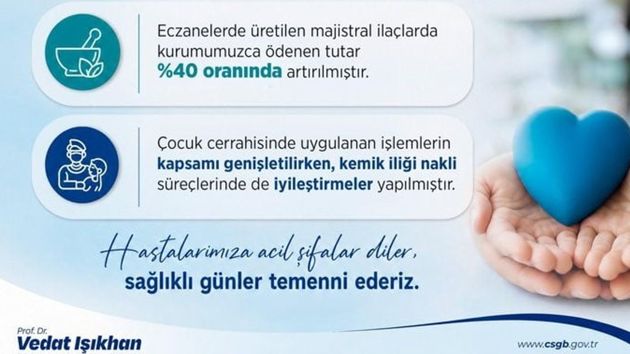 SGK geri ödemesine üç ilaç daha eklendi: hemofili B ve kanser tedavilerine destek