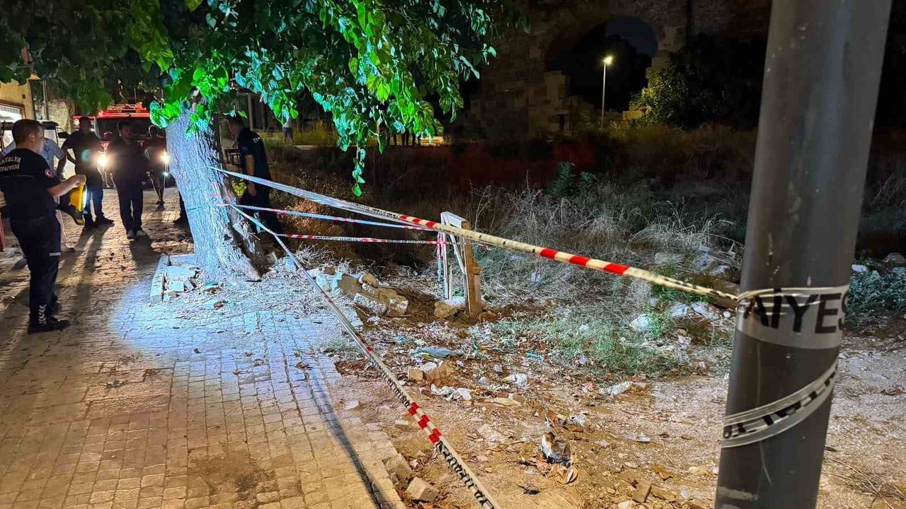 Side antik kentte dar ağızlı kuyudan çıkarılan 6 yaşındaki çocuk hastaneye götürüldü