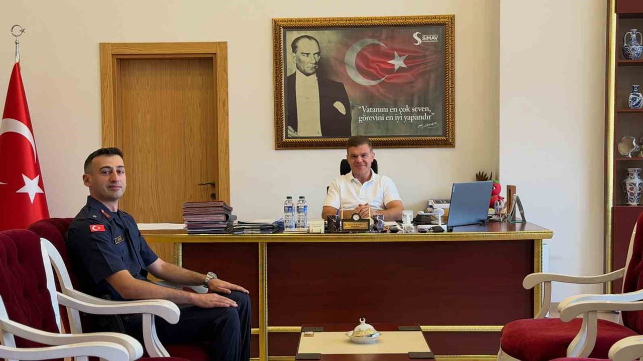 Simav’da güvenliğin yeni yüzü: jandarma teğmen Erdem Akıncı göreve başladı