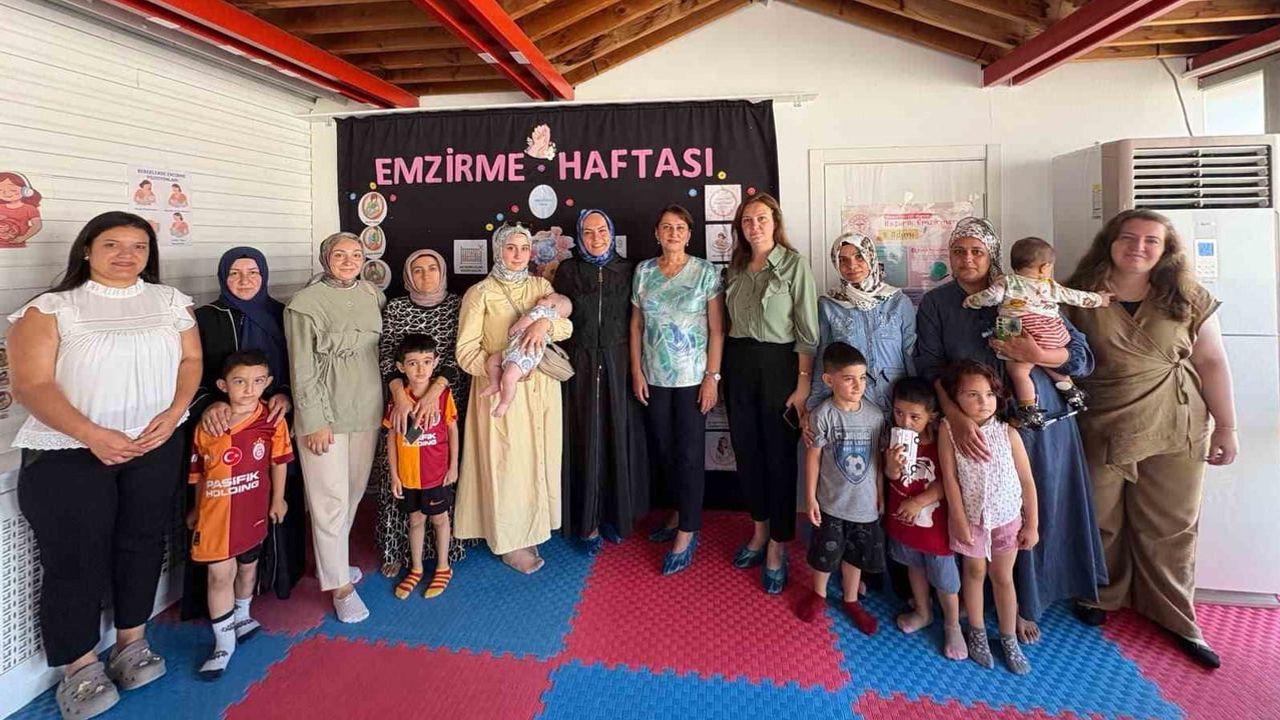 Sincan'da emzirme bilinci: Bebek Kütüphanesi annelere seminer düzenledi