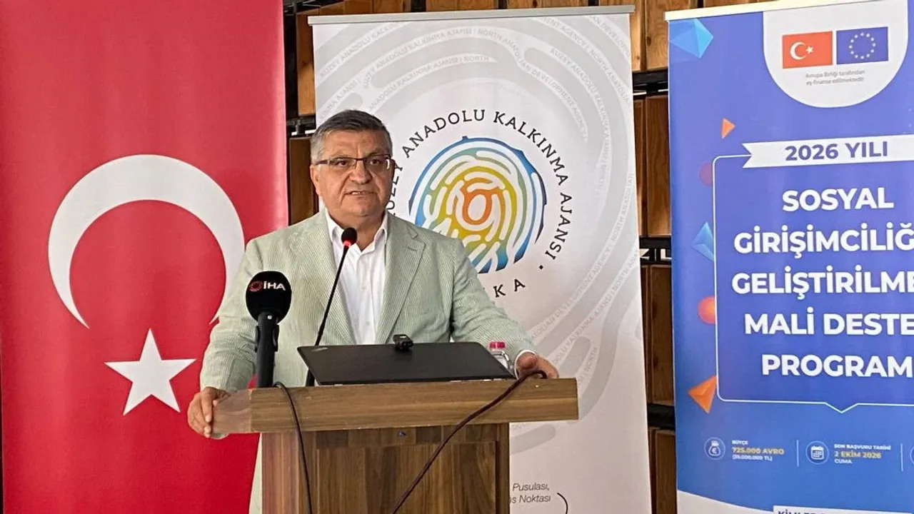 Sinop'ta sosyal girişimcilere 2026 dönemi için mali destek tanıtıldı