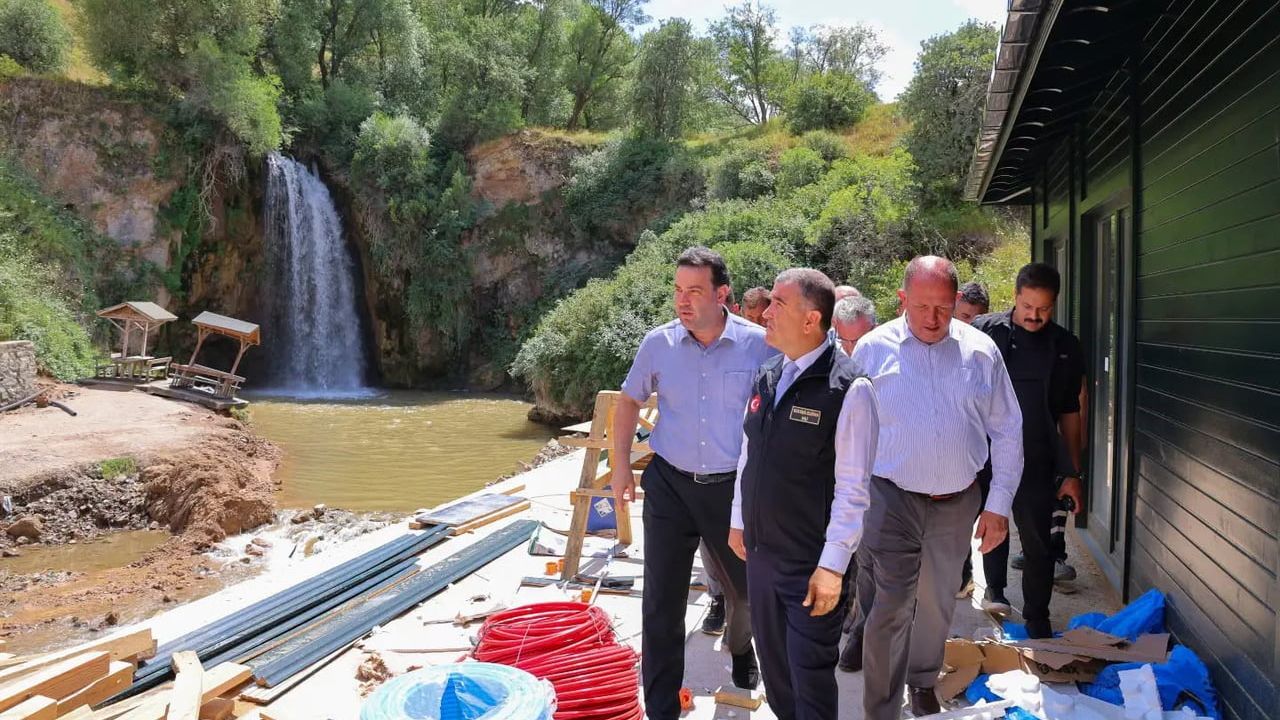 Sırakayalar Şelalesi Bayburt'un yeni turizm yüzü olmaya hazırlanıyor