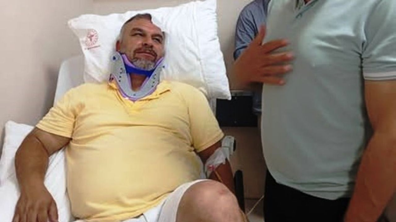 Şırnak'ın amatör spor lideri Cizre-Nusaybin yolunda kaza geçirdi