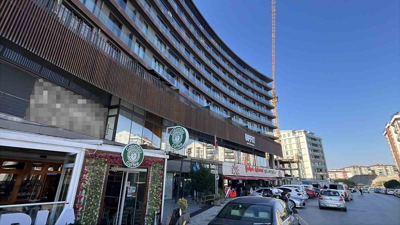 Site yöneticisinin kaçış girişimi merdivende sonlandı