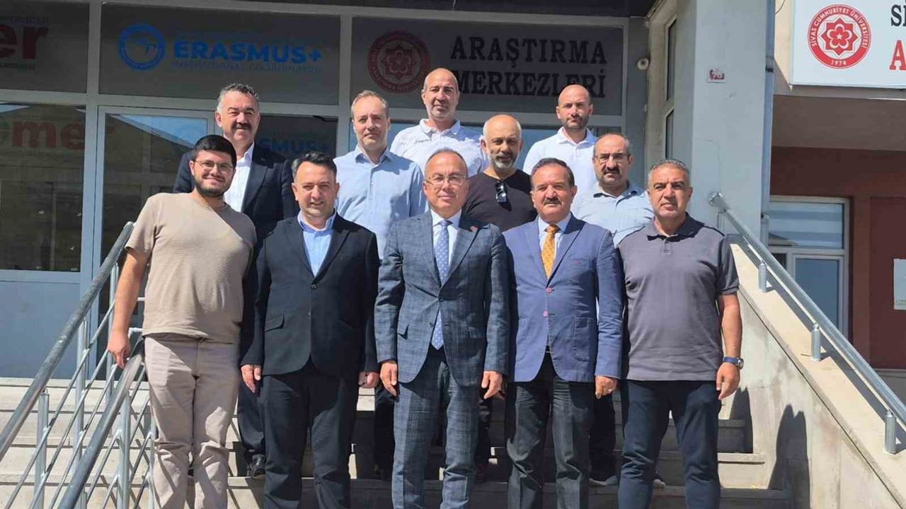Sivas'ta spor yatırımları ve iş birliği görüşüldü