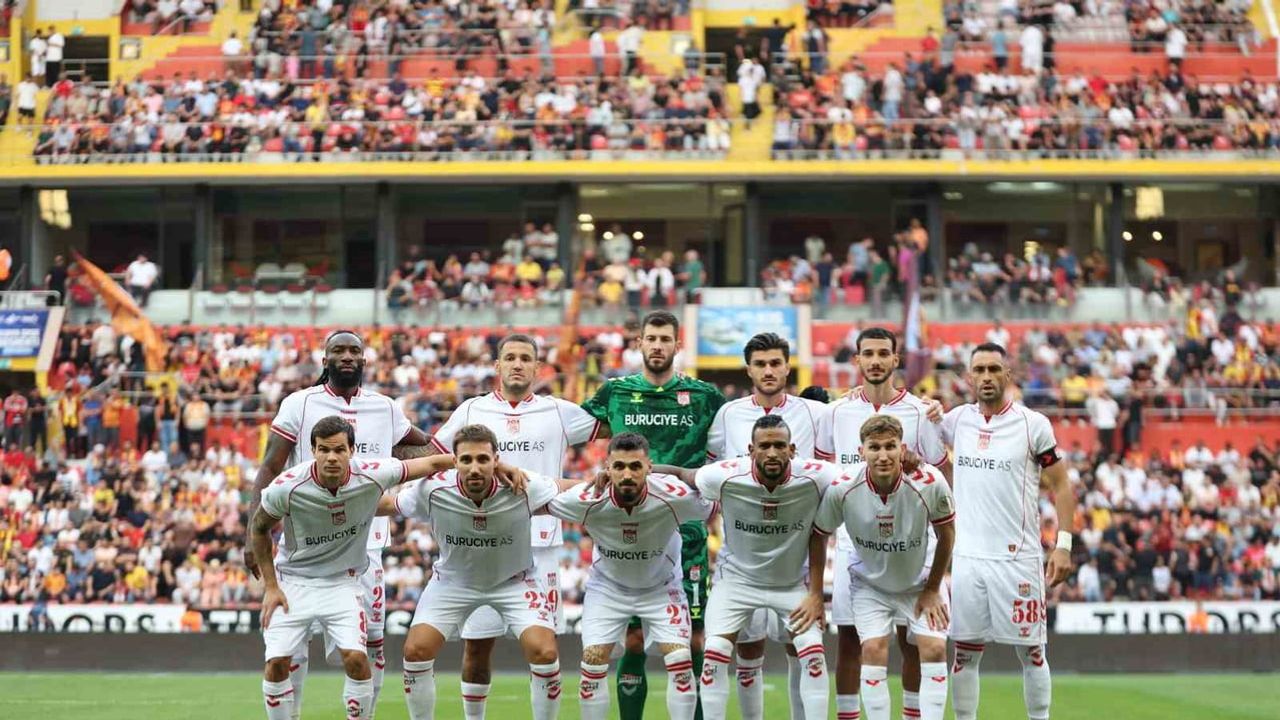 Sivasspor'da Manisa FK maçı öncesi üç eksik