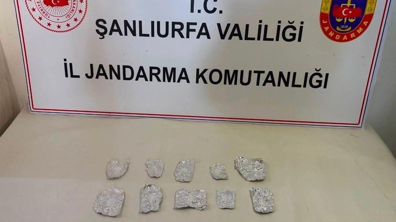 Siverek'te jandarmadan satışa hazır metamfetamin operasyonu