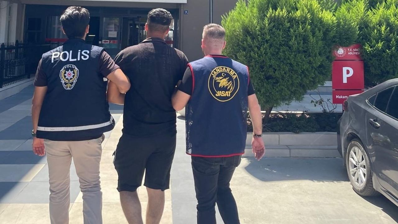 Söke'de barakada saklanan 25 yıl 6 aylık hükümlü operasyonla yakalandı