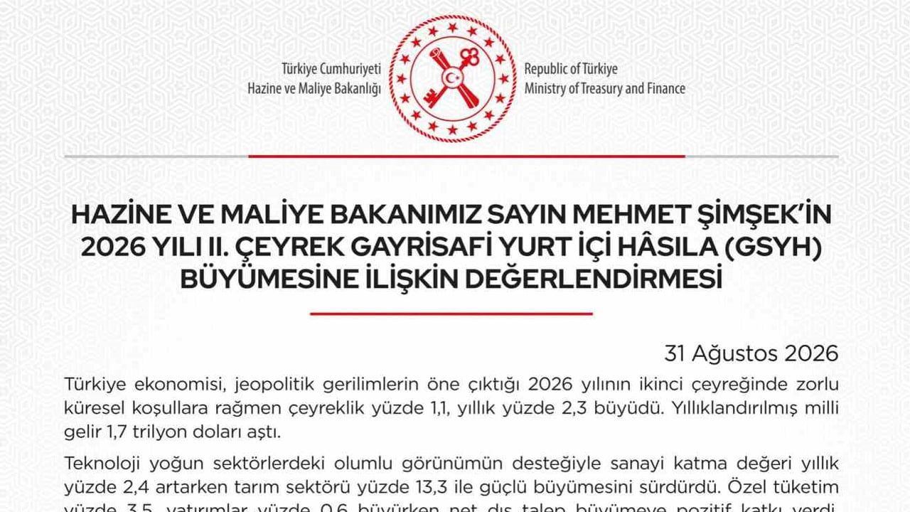 Şoklara dayanıklı büyüme: Şimşek'ten makro görünüm ve mali disiplin vurgusu