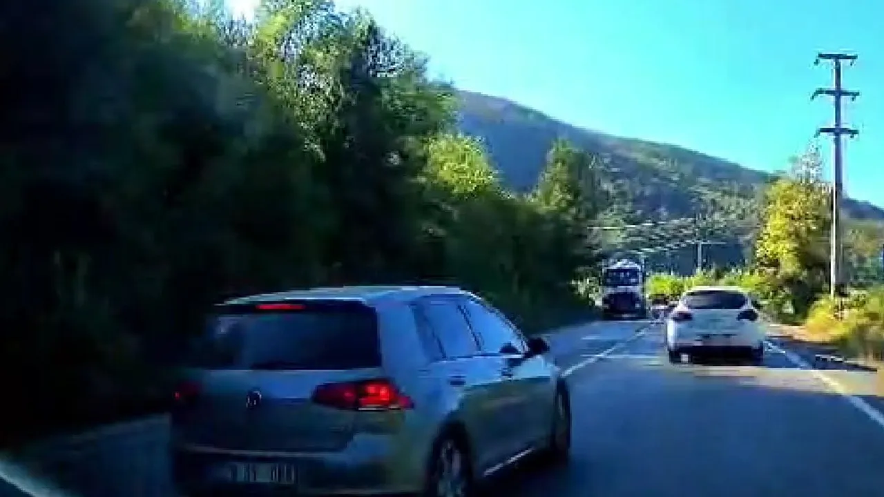 Sollamalar Karabük yollarında hayatı riske attı