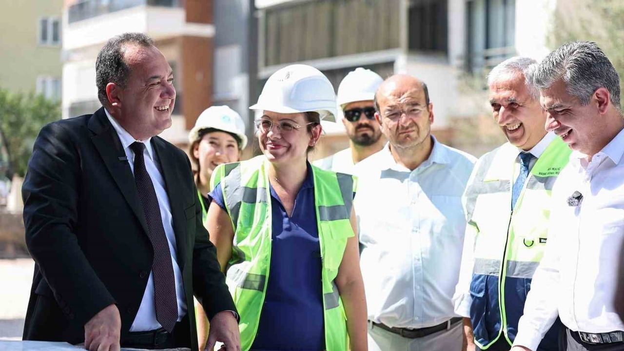 Soma'da 20 milyon liralık yağmursuyu yatırımı mahalleleri güvence altına alıyor