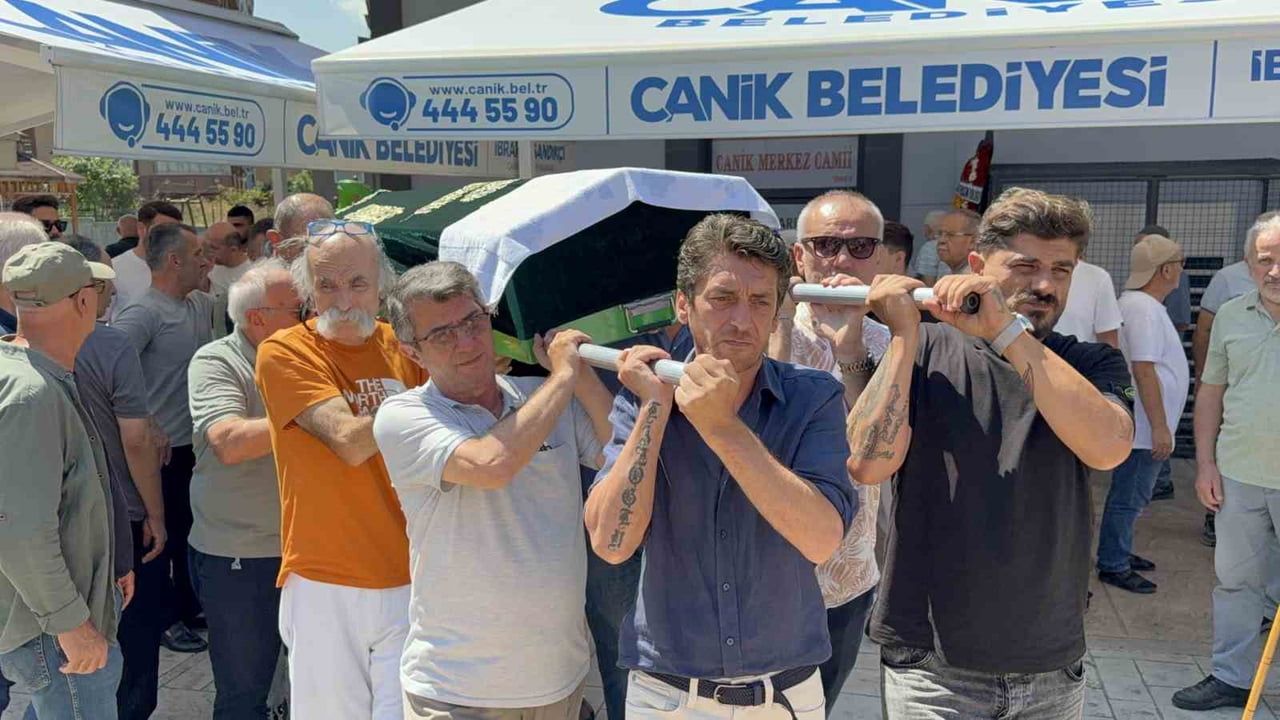 Son yolculuk Samsun'da: Novorossiysk'te saldırıda ölen aşçı uğurlandı