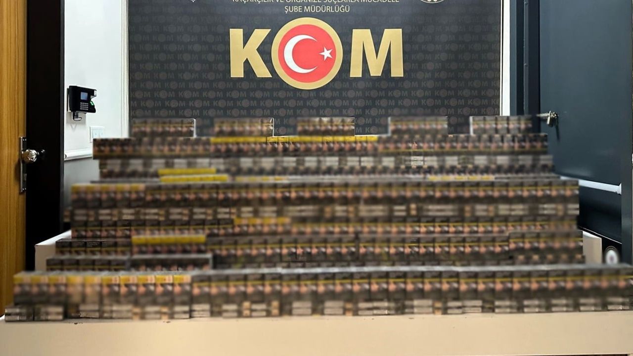 Sultandağı'nda kaçak sigara operasyonunda 1.830 paket ele geçirildi