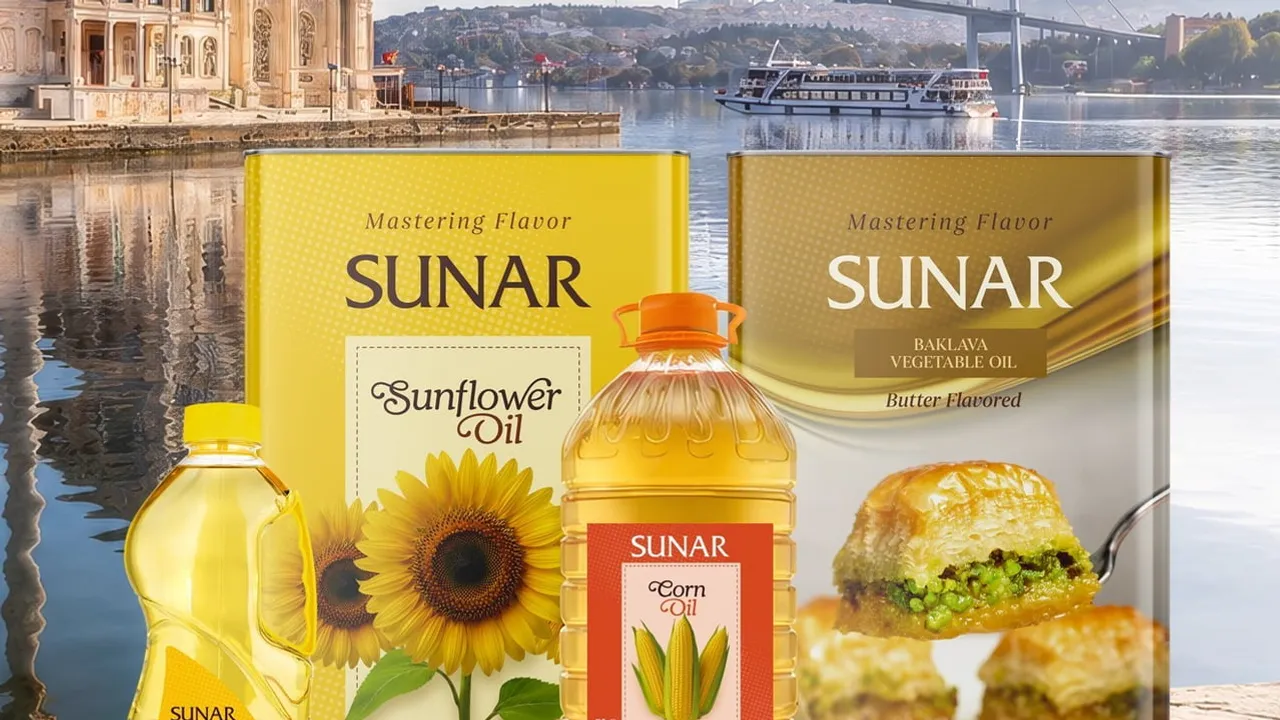 Sunar yağ markasının dönüşümü ve yeni profesyonel yağlar Foodist 2026'da sahnede
