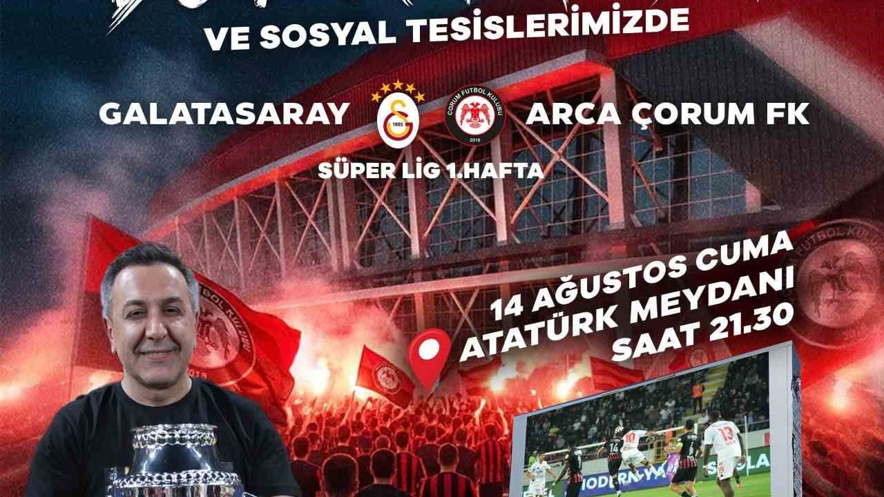 Sungurlu'da Süper Lig coşkusu sokaklara taşınıyor