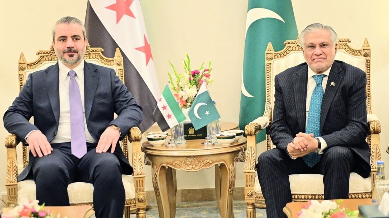 Suriye ve Pakistan ilişkilerinde dışişleri düzeyinde yeni sayfa