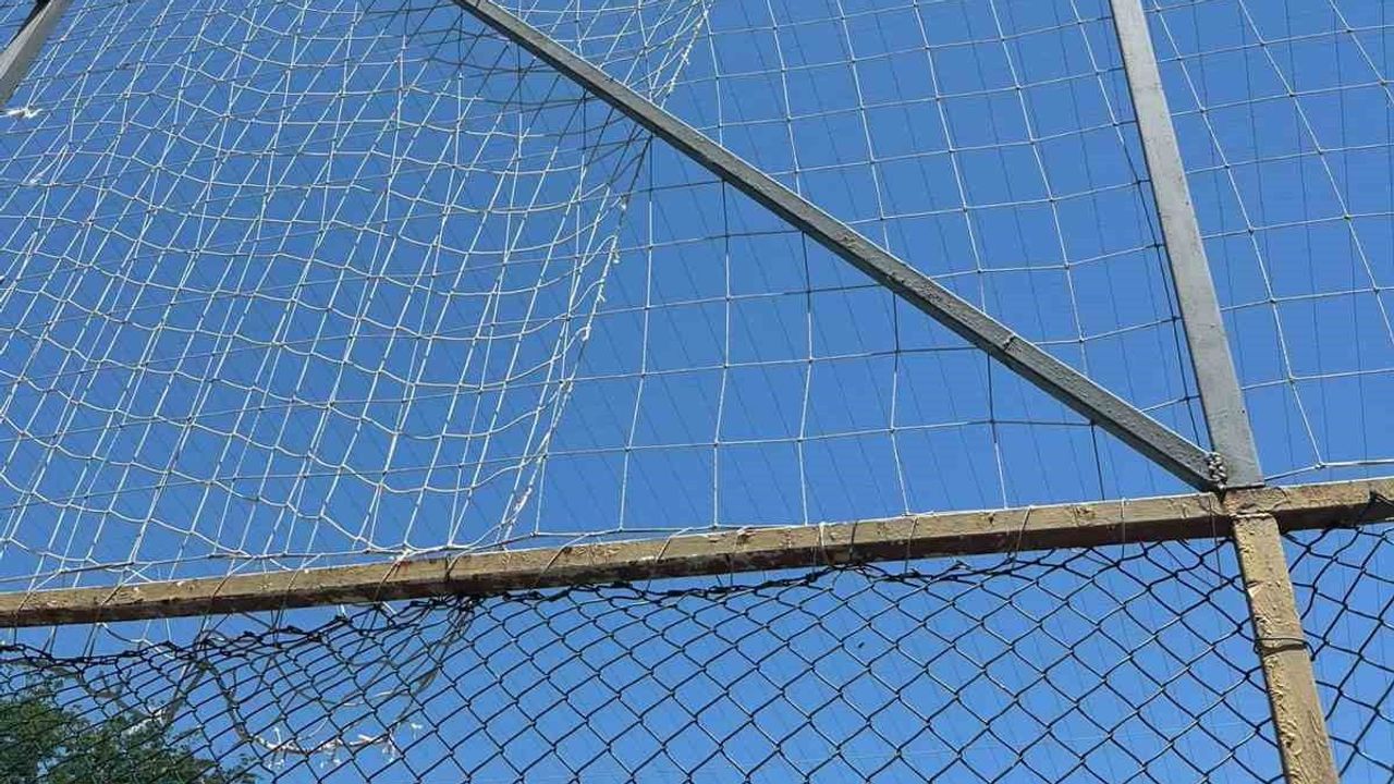 Susurluk itfaiyesi sahada mahsur kalan kargayı kurtardı