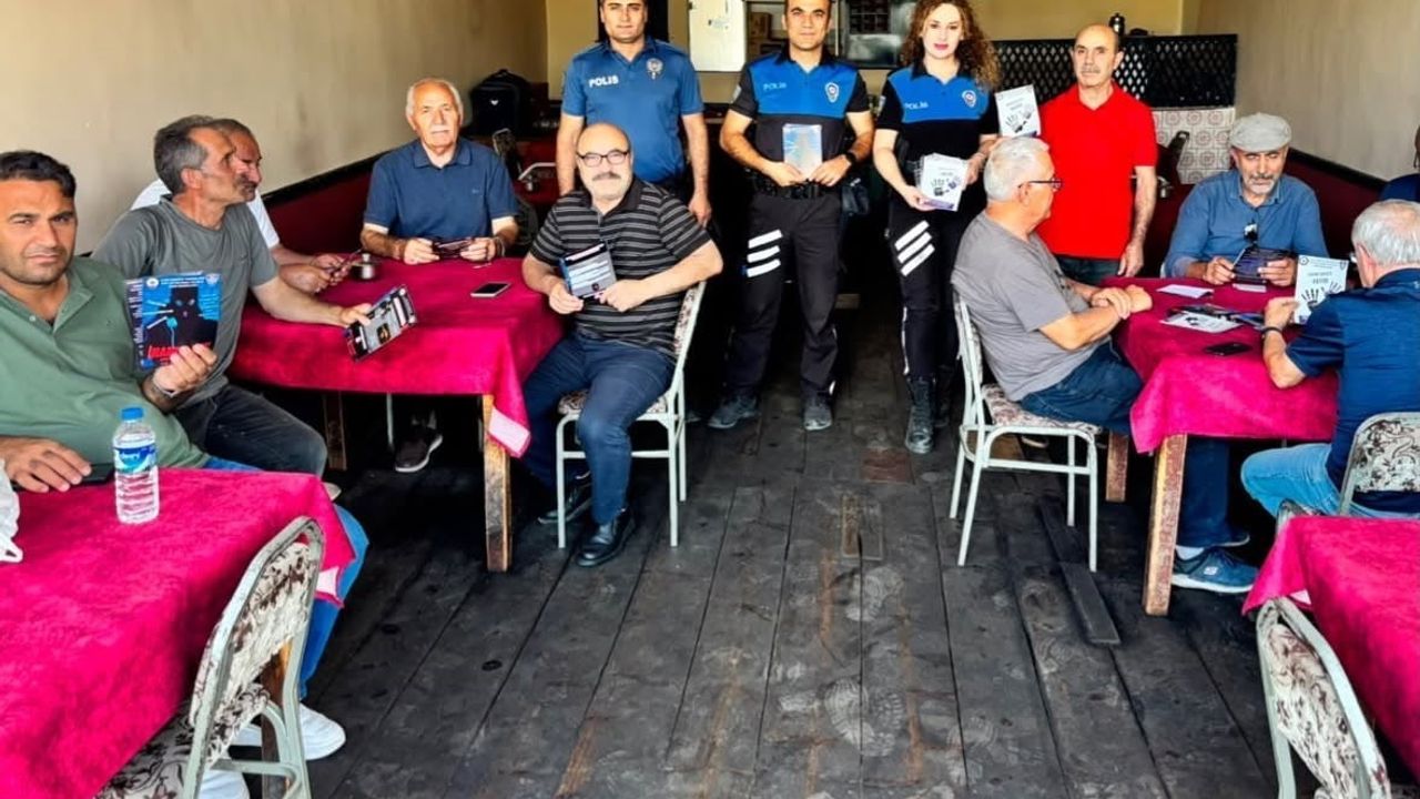 Susuz'da güvenlik ve farkındalık için emniyetle jandarmadan ortak hamle