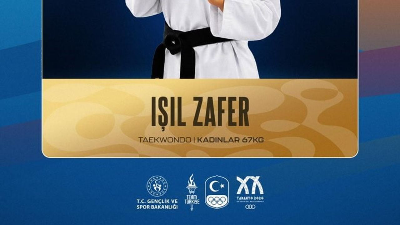 Taranto'da kürsünün zirvesine çıkan Işıl Zafer