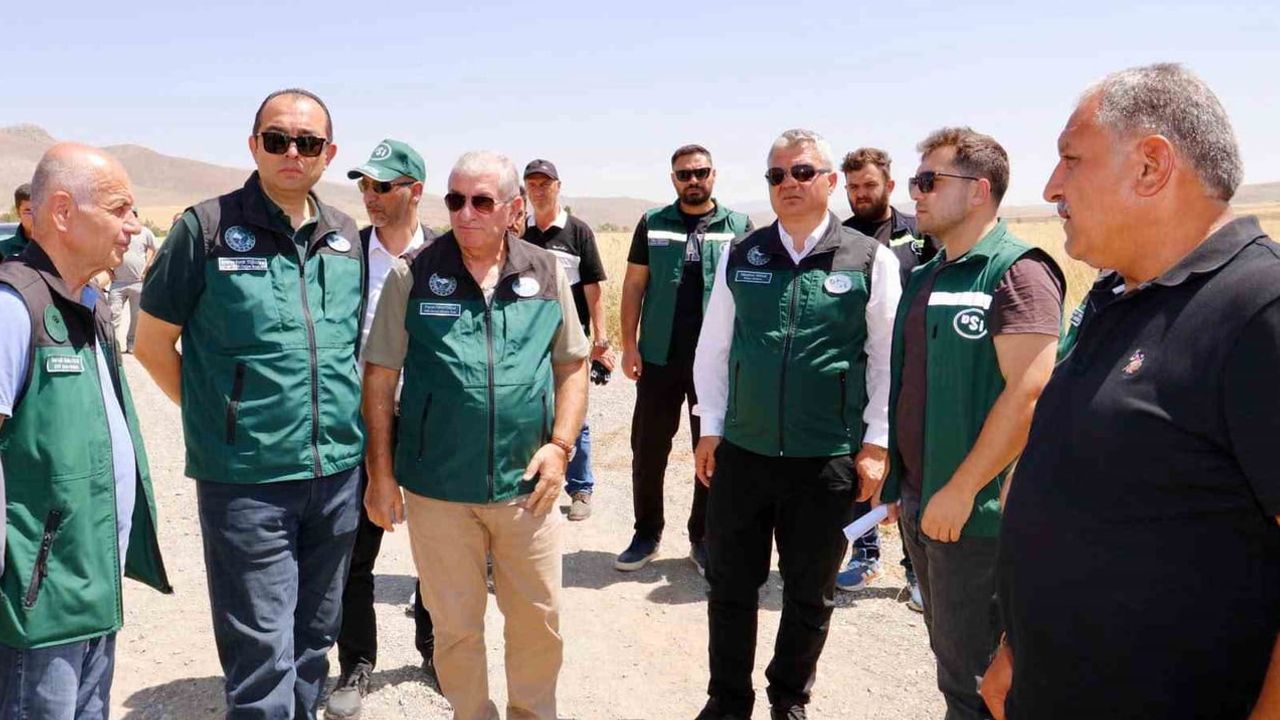 Tarıma verim ve modernizasyon hedefiyle Erzincan arazilerinde toplulaştırma çalışmaları