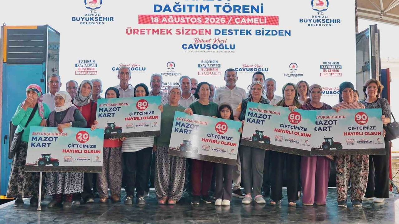Tarla boş kalmasın diye 10 bin 66 üreticiye mazot desteği
