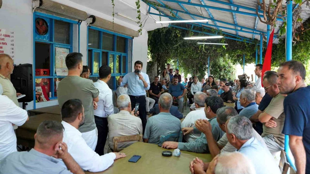 Tarsus'ta Kahraman Gülek'te yol seferberliği hızlandı