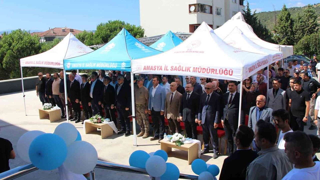 Taşova'da sağlıkta örnek gösterilen hizmet için ek bina hizmete girdi