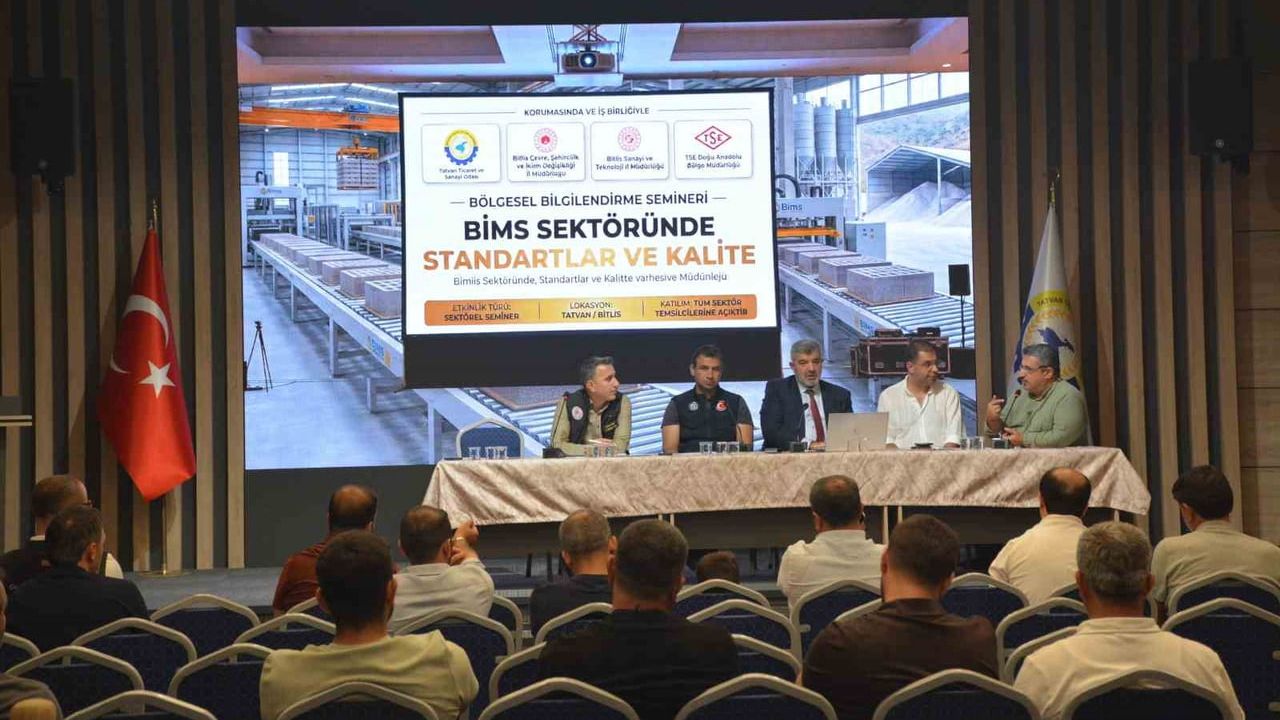 Tatvan'da bims sektöründe standartlar ve kalite öne çıktı