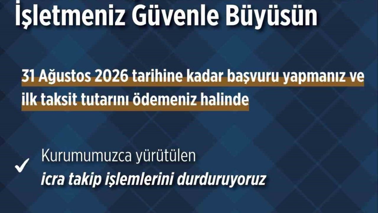 Tecil kolaylıklarında son fırsat: başvurular 31 ağustos 2026'ya kadar