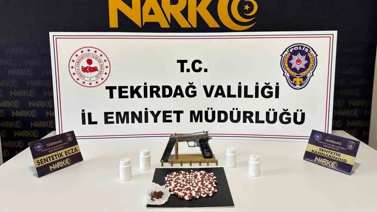 Tekirdağ'da bir haftalık baskınlar: 123 kişi işlem gördü, 8 şüpheli tutuklandı