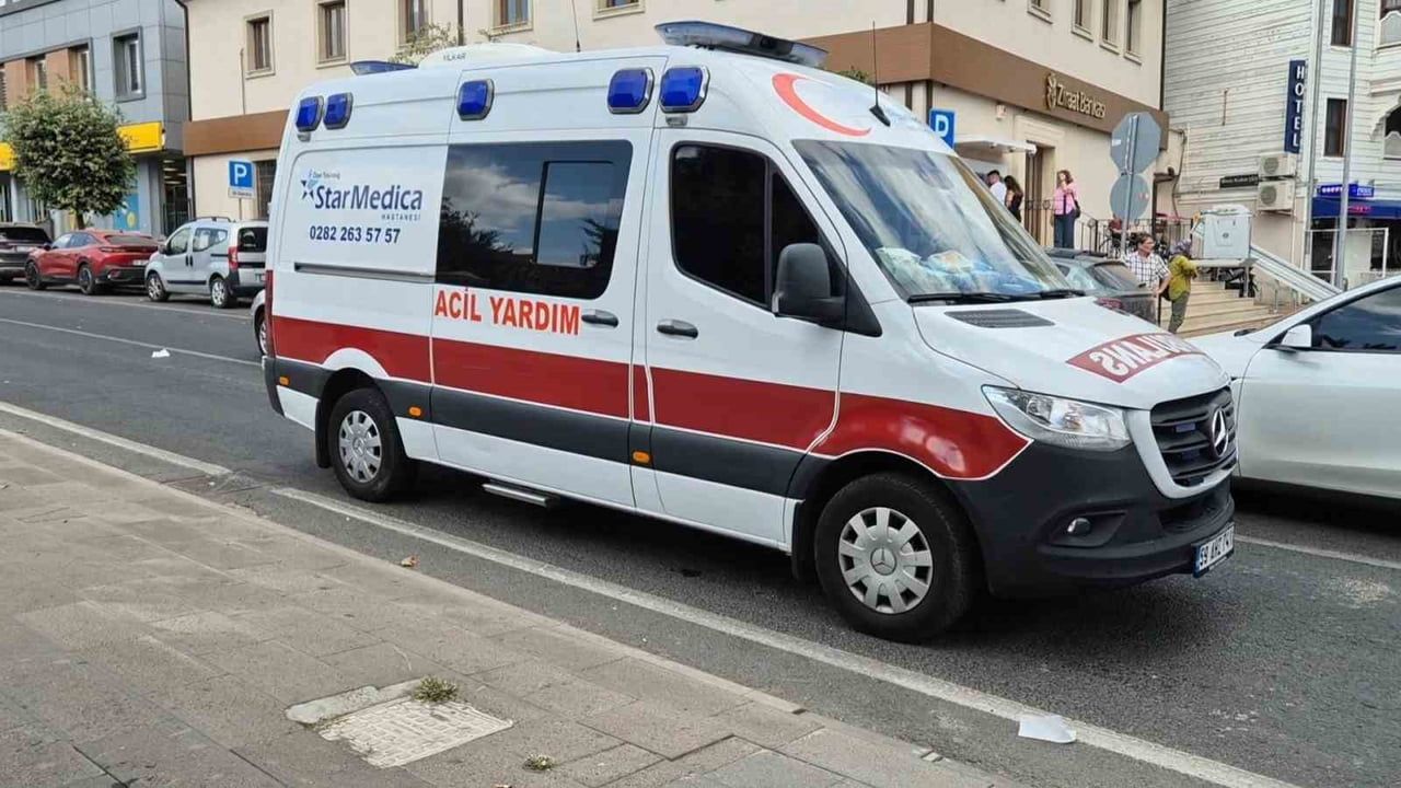 tekirdağ’da yaya geçidi olmayan noktada kadına otomobil çarptı