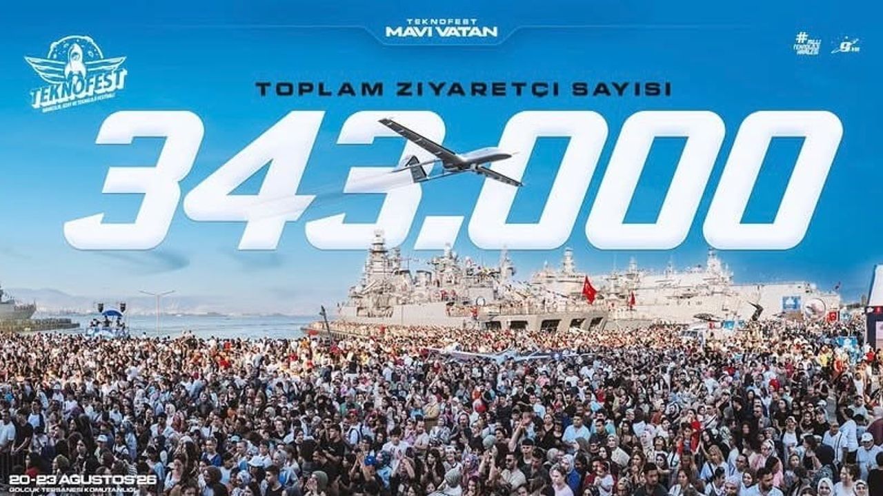 Teknofes Mavi Vatan'ı 343 bin kişi gezdi