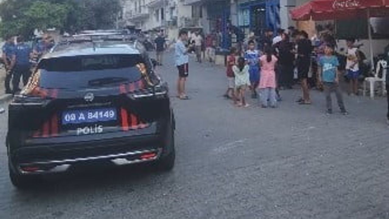 Telefon tartışması Kuşadası sokaklarında 14 yaşındaki kızı da yaraladı