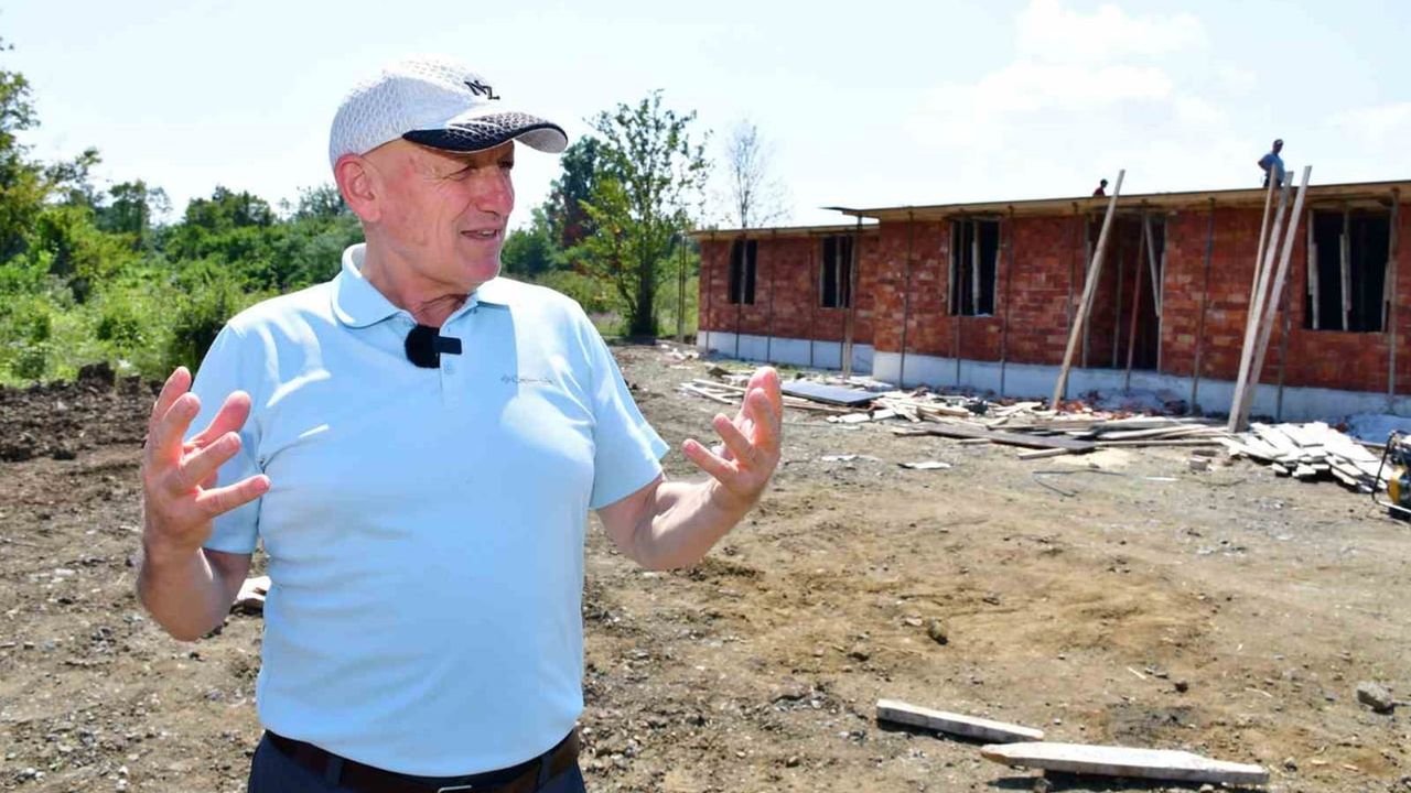 Terme'de hayvanlar ve çocuklar için örnek yaşam alanı iki ayda hizmete giriyor