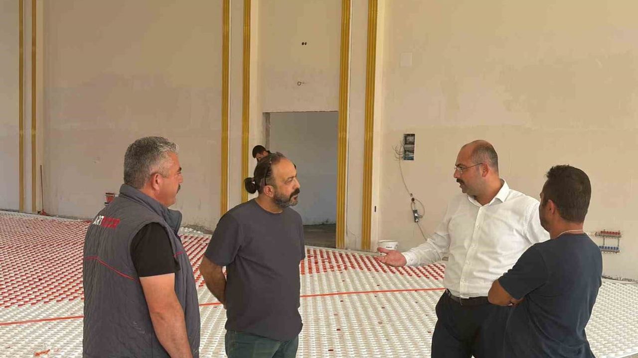 Tosya'da belediyenin yeni düğün salonu son aşamaya geldi