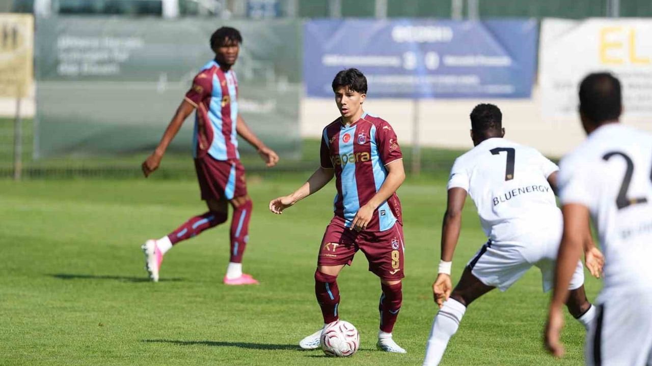 trabzonspor avusturya kampını udinese galibiyetiyle noktaladı