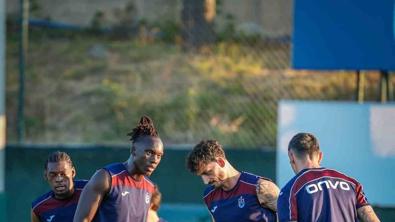 Trabzonspor Başakşehir hazırlığını hızlandırdı