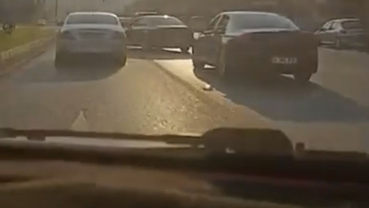 Trafikte makas atan sürücüye 90 bin lira ceza ve 60 gün men