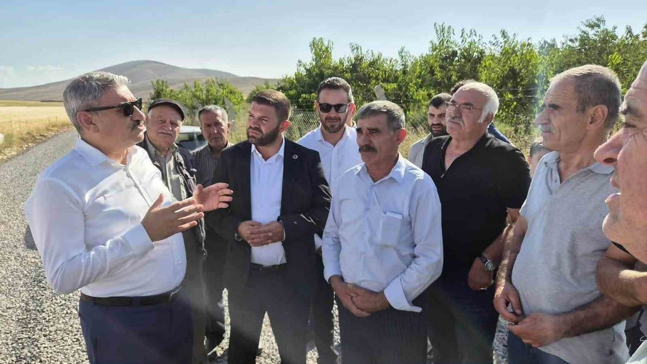 Tumlu yaylası'nda kiraz bereketi ve yılların ardından açılan asfalt yol