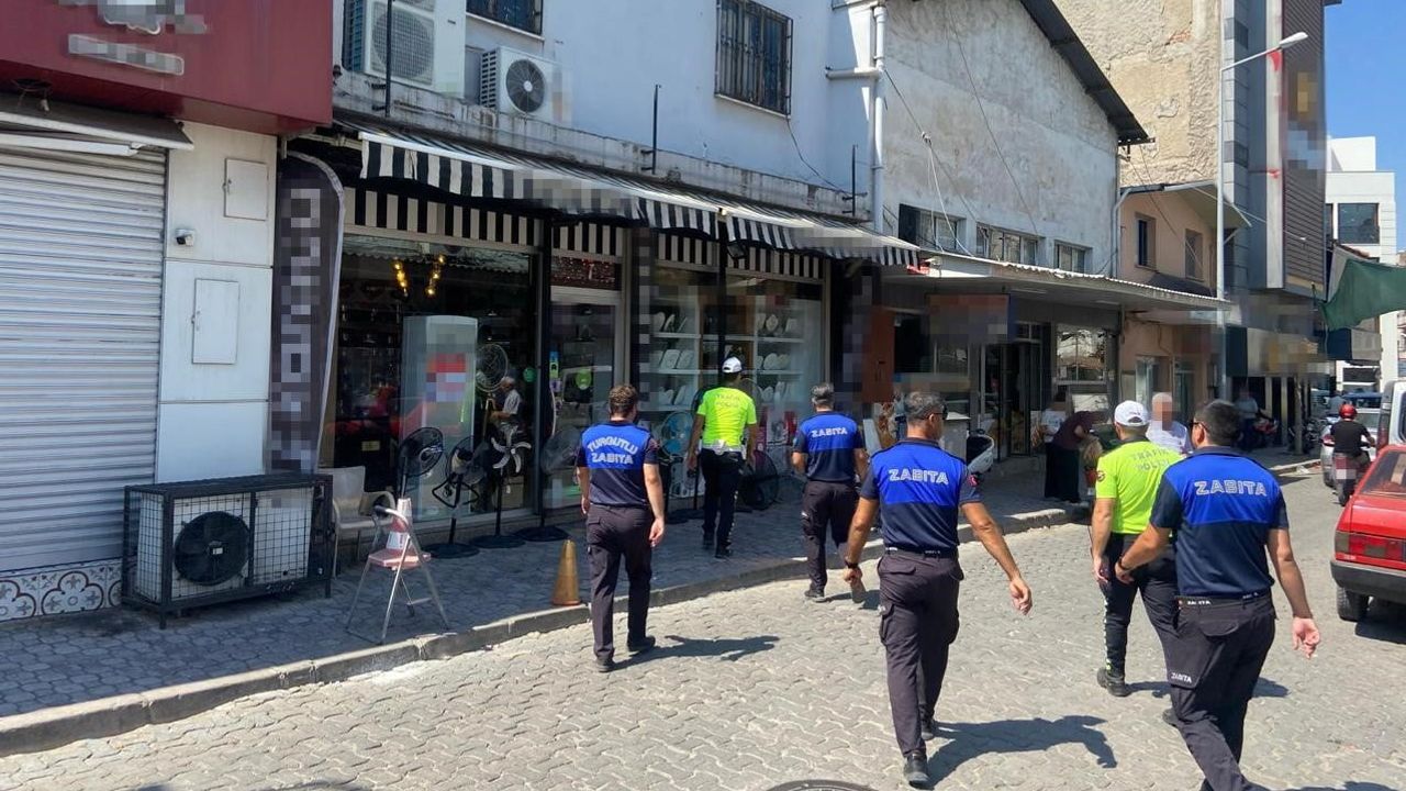 Turgutlu'da kamusal alan düzeni için zabıta ve emniyetten ortak denetim