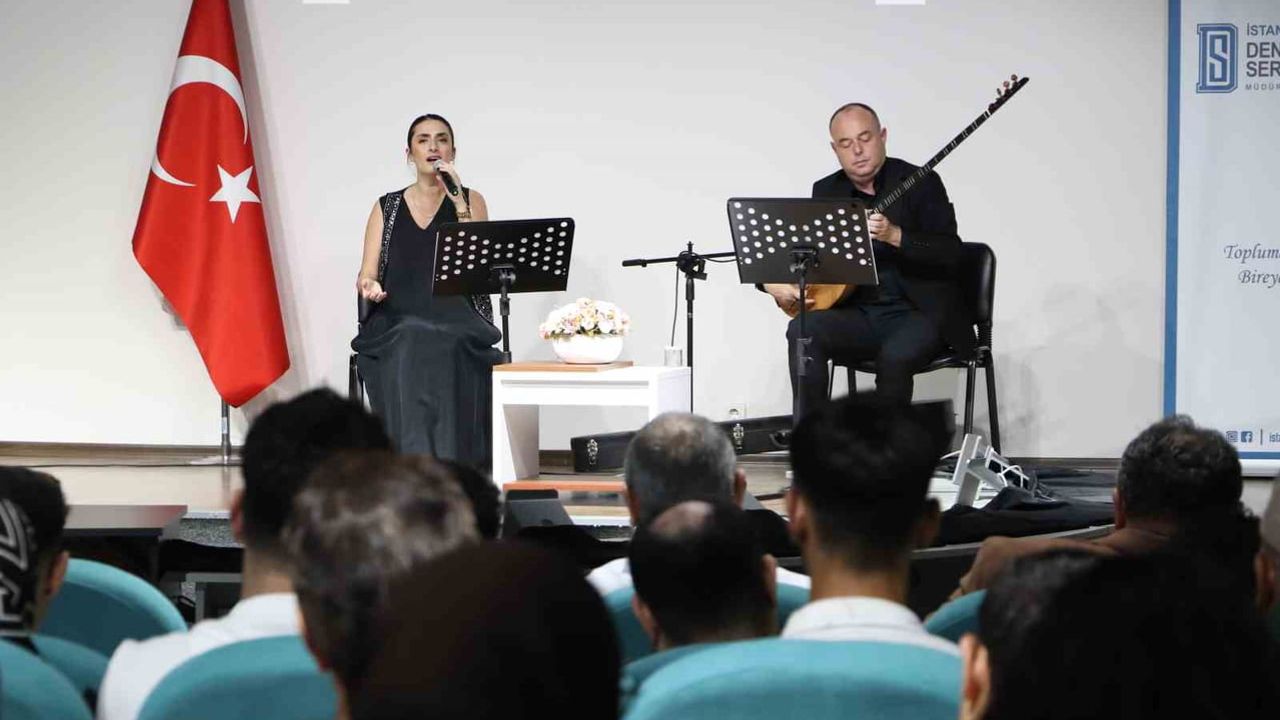 Türk sanat müziğiyle yeniden başlangıç: Yaprak Sayar ve Alper Uzkur denetimli serbestlik yükümlüleriyle buluştu