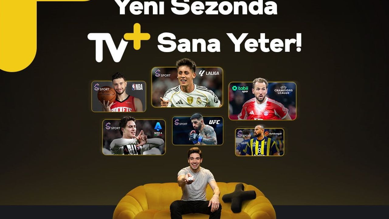 TV+ yeni sezonda geniş spor paketiyle kullanıcıların yanında