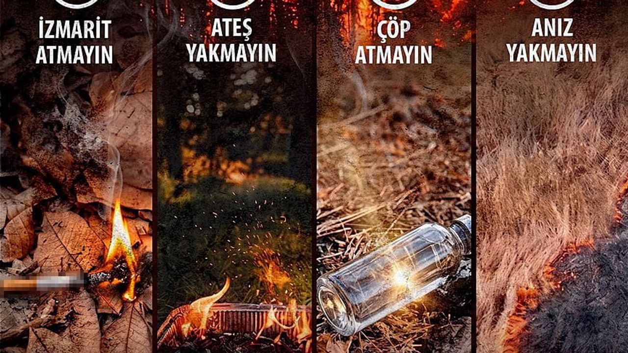 Üç gün kritik: orman yangınları riskine karşı önlem çağrısı