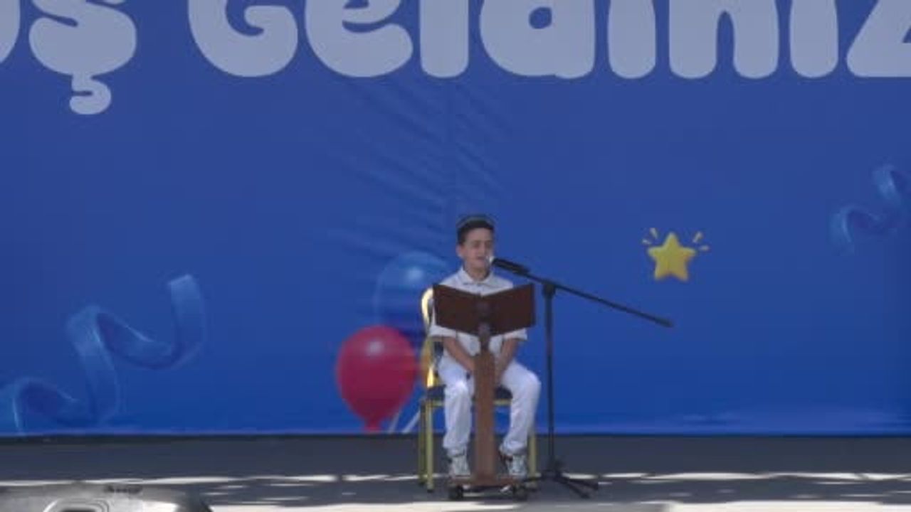 Ümraniye'de yaz kur'an kursları şenlikle sona erdi